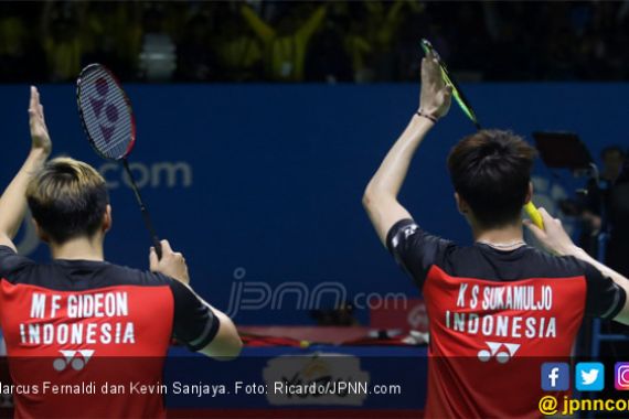 Tembus Semifinal Blibli Indonesia Open 2019, Minions Ketemu Tiang Listrik - JPNN.COM