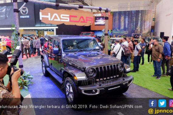 Jeep Compass dan Wrangler Goyang GIIAS 2019 - JPNN.COM