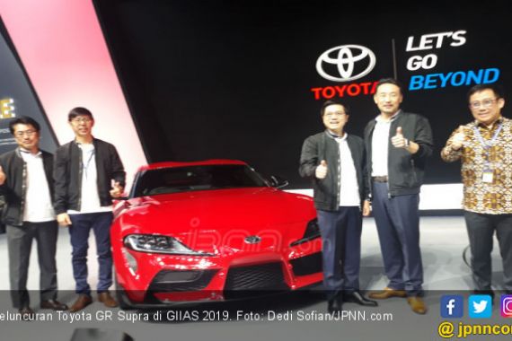Toyota GR Supra Debut di GIIAS 2019, Harga Rp 2 Miliar Belum BBN - JPNN.COM
