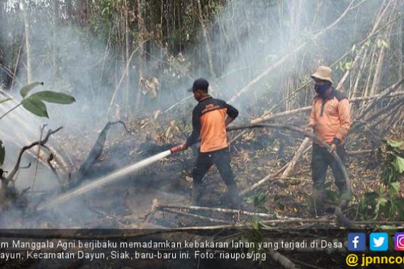 Karhutla di Riau Capai 27.683 Hektare, Terluas Sepanjang 2019 - JPNN.COM