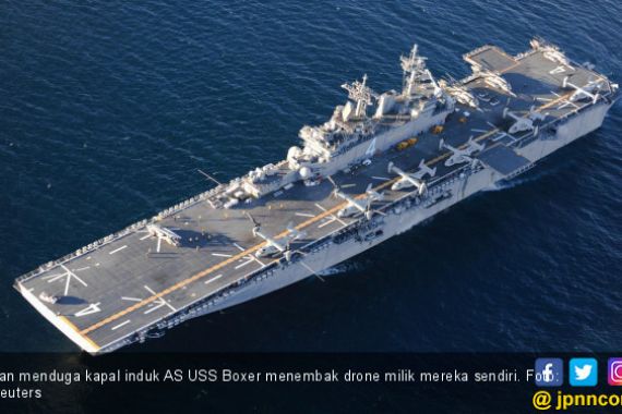 Kapal Perang Amerika Gagalkan Pengiriman Ratusan Misil Iran - JPNN.COM