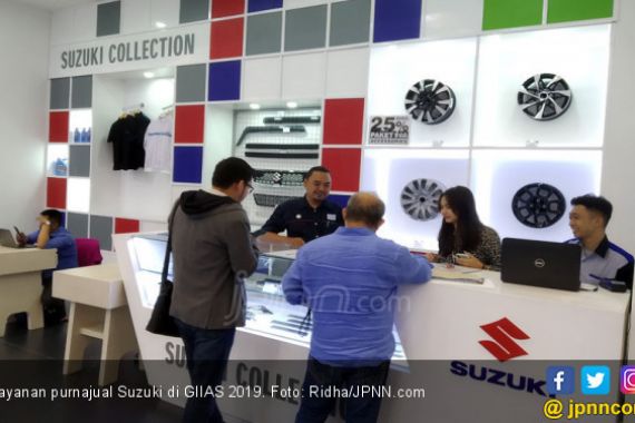 Pilih-Pilih Paket Menarik Aksesori dan Apparel Suzuki di GIIAS 2019 - JPNN.COM