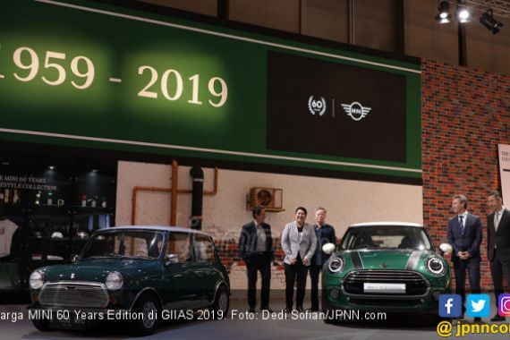 MINI 60 Years Edition Menggoda Mata Pengunjung GIIAS 2019, Harga Mulai Rp 615 Juta - JPNN.COM