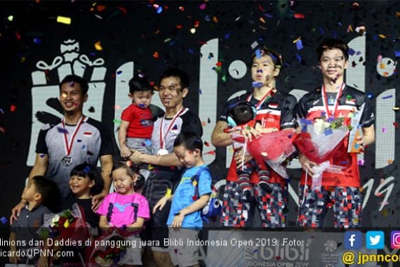 Blibli Indonesia Open 2019: Minions Dapat Rp 1,2 Miliar, Daddies 609 Juta - JPNN.COM
