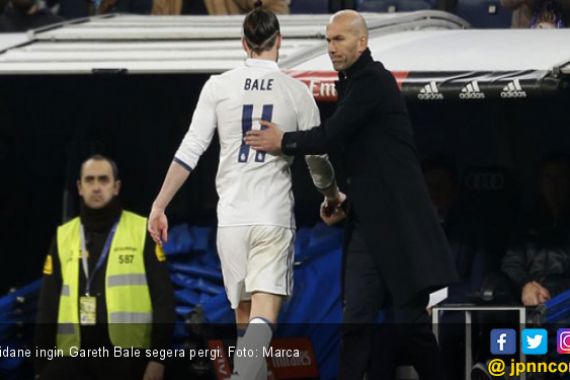 Zidane Ingin Gareth Bale Segera Pergi - JPNN.COM