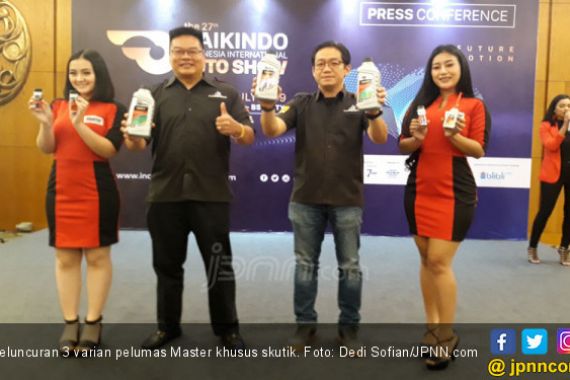 Master Merilis 3 Varian Pelumas Khusus Skutik di GIIAS 2019 - JPNN.COM