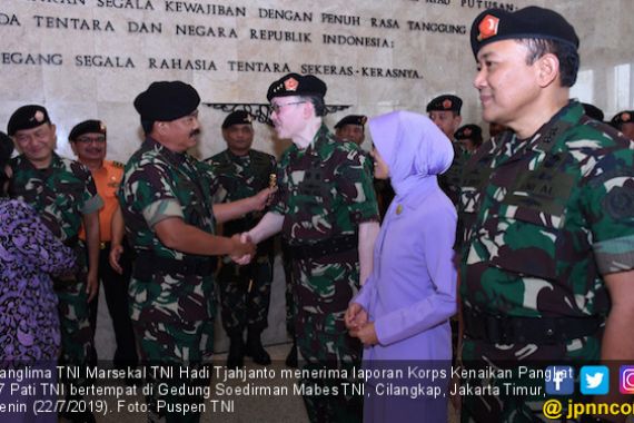 57 Perwira Tinggi TNI Naik Pangkat, Nih Nama Lengkapnya - JPNN.COM