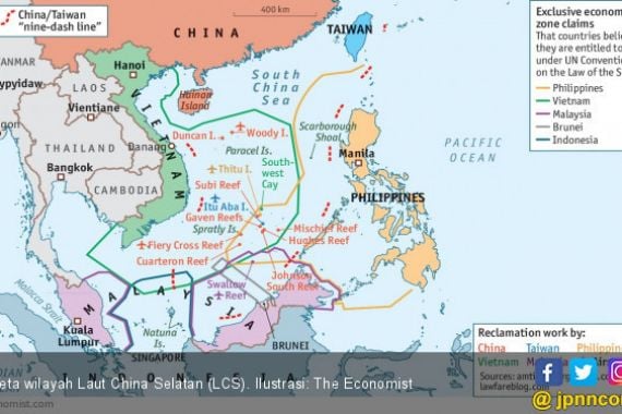Militer China Berulah di Pulau Pag-asa, Filipina Tidak Tinggal Diam - JPNN.COM