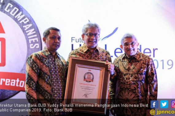 Bank BJB Raih Penghargaan Indonesia Best Public Companies 2019 - JPNN.COM