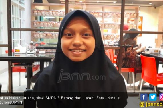 Nafisa, Bawa Nama Batang Hari di Festival Literasi Nasional - JPNN.COM