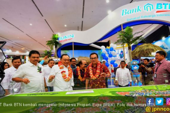 BTN Incar Nilai KPR Rp5 triliun dalam Ajang Indonesia Properti Expo 2019 - JPNN.COM