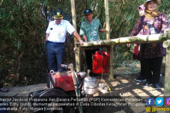 Pompanisasi Kementan Selamatkan Lahan Pertanian Purwakarta dari Kekeringan - JPNN.COM