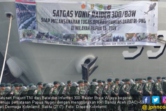 Waspada! Prajurit TNI Bersenjata Lengkap Sudah Bergerak ke Perbatasan Papua Nugini - JPNN.COM