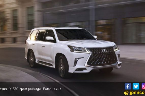 Lexus LX 570 Dapat Paket Baju Agresif, Harga Mulai Rp 1.2 Miliar - JPNN.COM