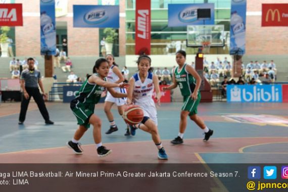 LIMA Basketball Greater Jakarta: UPH Kerja Keras Kandaskan Perbanas - JPNN.COM