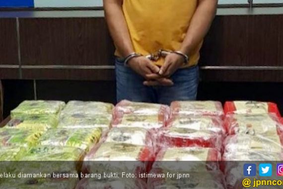 Bawa 29 Kg Sabu-sabu, Nazarudin Ditangkap BNN di Depan Rumah Makan - JPNN.COM