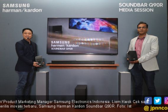 Samsung Merilis Harman Kardon Soundbar Q90R - JPNN.COM