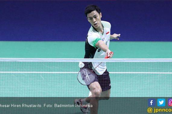 Senangnya Shesar Hiren Rhustavito, Pria Sukoharjo yang Menaklukkan Lin Dan - JPNN.COM