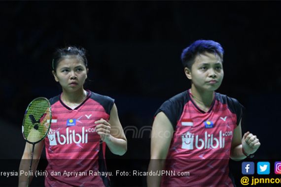 Greysia Polii/Apriyani Rahayu Mulus ke 16 Besar Kejuaraan Dunia BWF 2019 - JPNN.COM