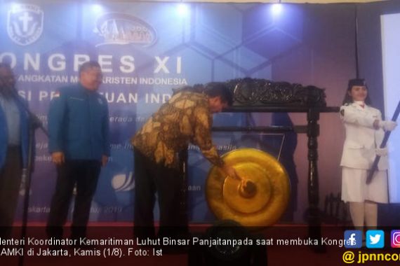 Luhut Panjaitan Berharap GAMKI Berperan Aktif Dalam Pembangunan Bangsa - JPNN.COM