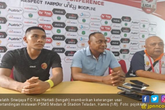 Kas Hartadi Ungkap Kunci Sukses Sriwijaya FC Bisa Tahan Imbang PSMS - JPNN.COM