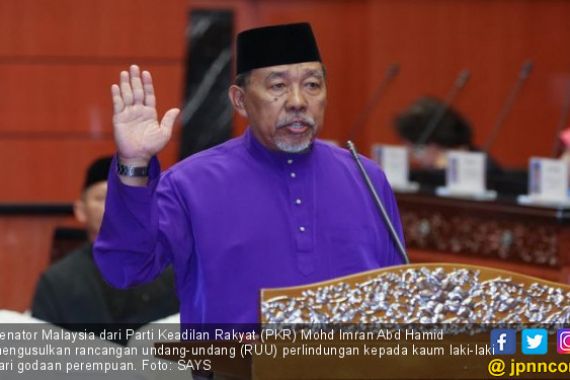 Usulkan RUU Perlindungan dari Godaan Perempuan, Senator Malaysia Dihujat Senegara - JPNN.COM