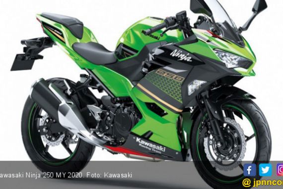Kawasaki Ninja 250 MY 2020 Bermain Warna dan Grafis Baru - JPNN.COM