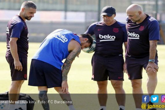 Baru Latihan, Lionel Messi Cedera - JPNN.COM