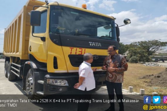 Tata Prima 2528.K 6×4 Siap Jadi Andalan Bisnis PT Topabiring Trans Logistik - JPNN.COM