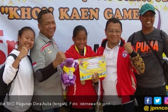 Dina Aulia Cetak Rekor Baru di Khon Kaen Games - JPNN.COM