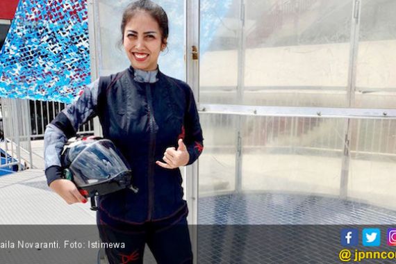 Naila Novaranti Berburu Spot Terjun Payung ke Taiwan - JPNN.COM