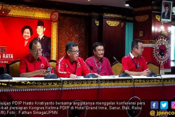 Kongres PDIP Penuh Atraksi Budaya, 15 Ribu Kader Merahkan Bali - JPNN.COM