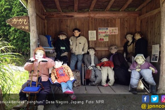 Nagoro, Desa Jepang Berpenduduk 350 Boneka dan 27 Manusia - JPNN.COM