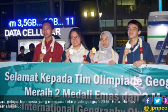 Indonesia Juara Umum Olimpiade Geografi Internasional 2019 - JPNN.COM