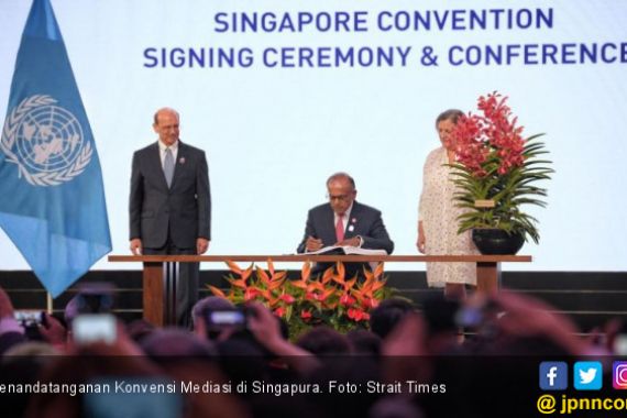 46 Negara Teken Konvensi Mediasi Singapura - JPNN.COM