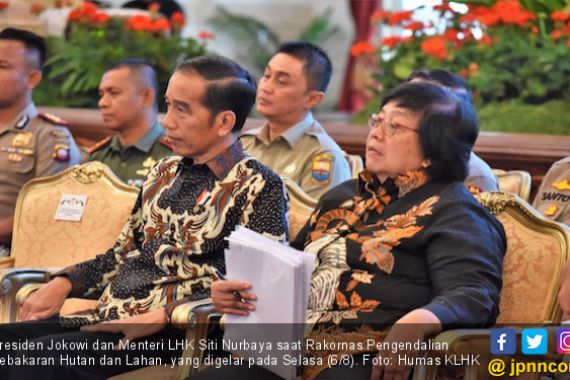 Menteri Siti Nurbaya Ingatkan Arahan Presiden Soal Pencegahan dan Pengendalian Karhutla - JPNN.COM