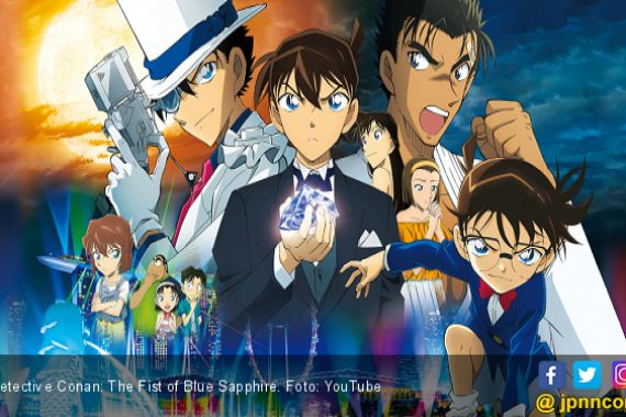 The Fist of Blue Sapphire, Aksi Detective Conan di Singapura - JPNN.COM