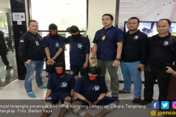 Perampok Toko HP di Cikupa Berprofesi Sebagai Debt Collector - JPNN.COM