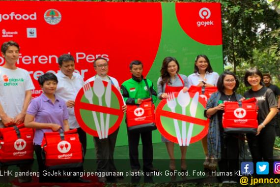 KLHK dan Gojek Kolaborasi Pengurangan Sampah Plastik, Begini Caranya - JPNN.COM