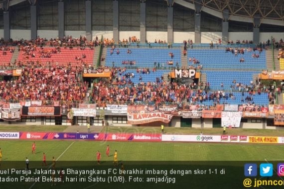 Persija 1 vs 1 Bhayangkara FC: Macan Kemayoran Tetap Terpuruk di Papan Bawah - JPNN.COM