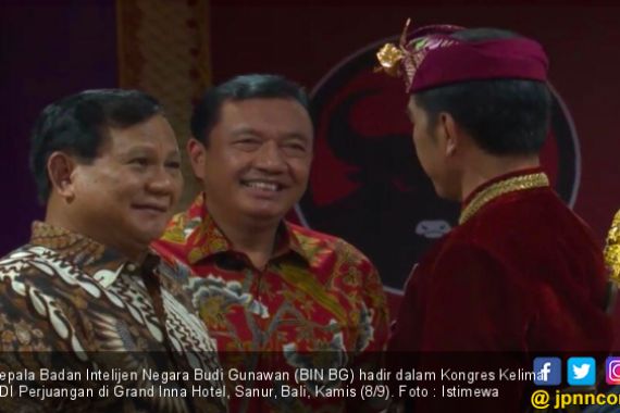 Muncul di Kongres PDIP, Apa Budi Gunawan yang Memboyong Prabowo Subianto? - JPNN.COM