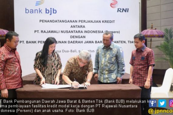 Bank BJB Salurkan Kredit Permodalan Kepada PT RNI - JPNN.COM