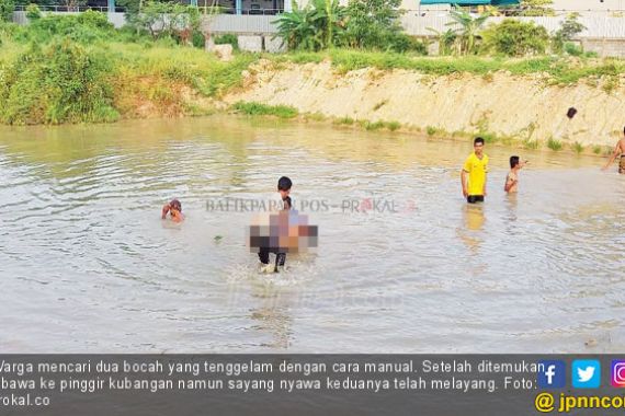 Berenang di Kubangan Berlumpur, Dua Murid SD Tewas Tenggelam - JPNN.COM