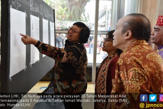 Menteri Siti Nurbaya: Presiden Jokowi Menyayangi Masyarakat Hukum adat - JPNN.COM