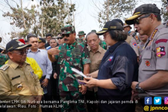 Atasi Karhutla, Menteri Siti Pertegas Penegakkan Hukum - JPNN.COM