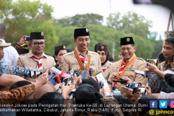 Jokowi Minta Kepala Daerah Dukung Gerakan Pramuka - JPNN.COM