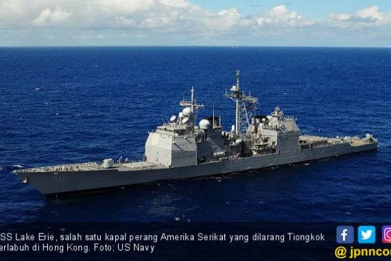 Kapal Perang Amerika Kembali Singgah di Taiwan, Tentara Tiongkok Mana Ya? - JPNN.COM