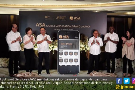 Dukung Pariwisata Digital, JAS Luncurkan Aplikasi ASA - JPNN.COM