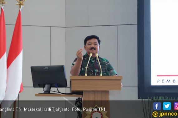 Soal Kelompok Anarko, Panglima TNI Marsekal Hadi Tjahjanto Beri Pernyataan Begini - JPNN.COM