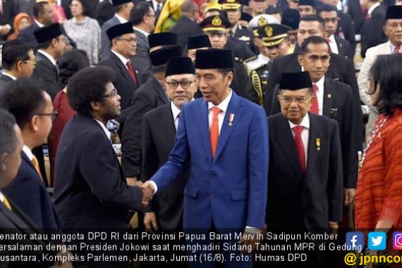 Senator Papua Barat Dukung Rencana Presiden Jokowi - JPNN.COM